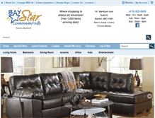 Tablet Screenshot of baystarconsignments.com
